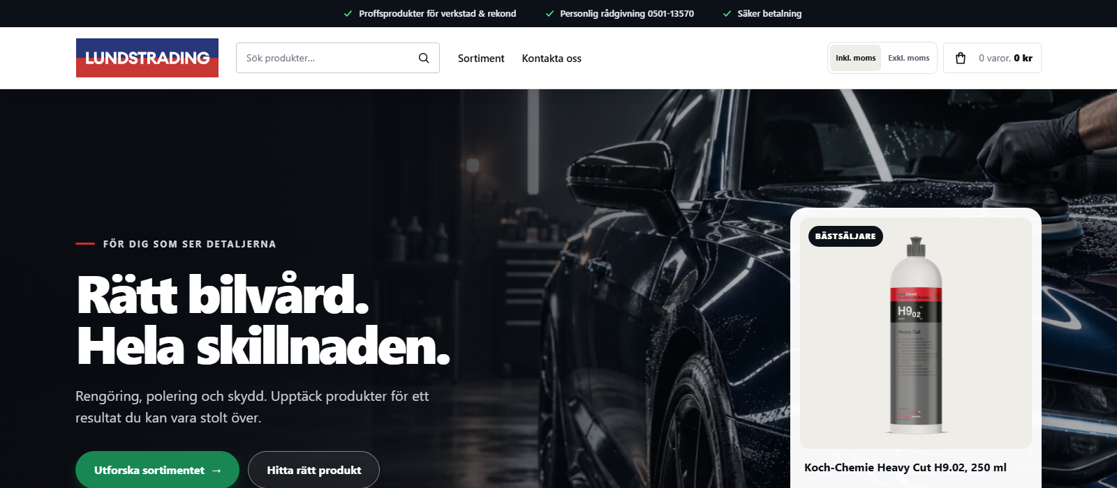 Lunds Trading skärmbild 1